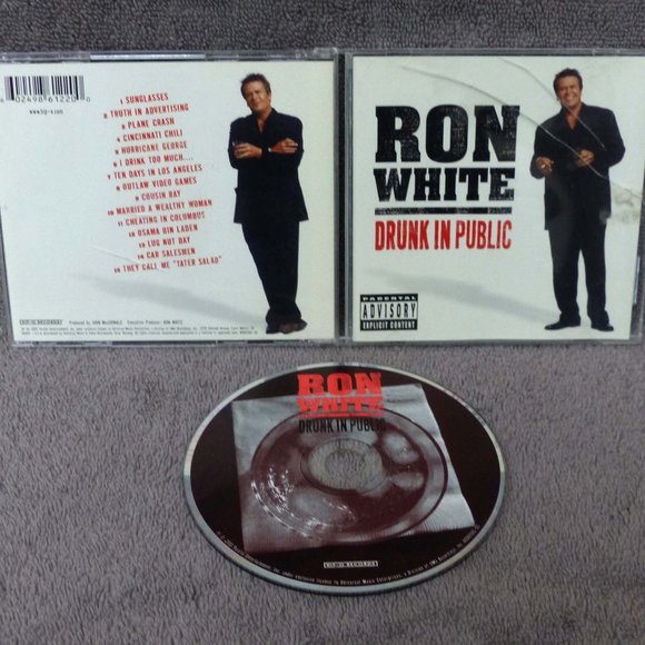 Ron White Drunk In Public Original Audio CD 2003 Parental Advisory Comedy Humor - Picture 1 of 12